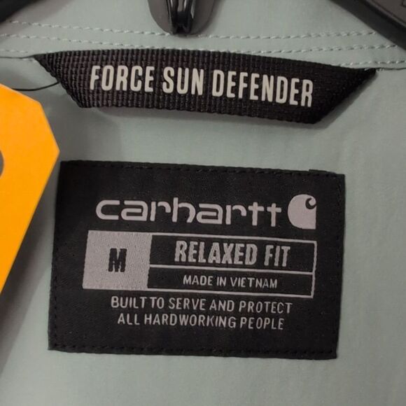Carhartt Force Sun Defender. Casual Button Down Shirt. NWT. Men's Medium - Picture 5 of 9